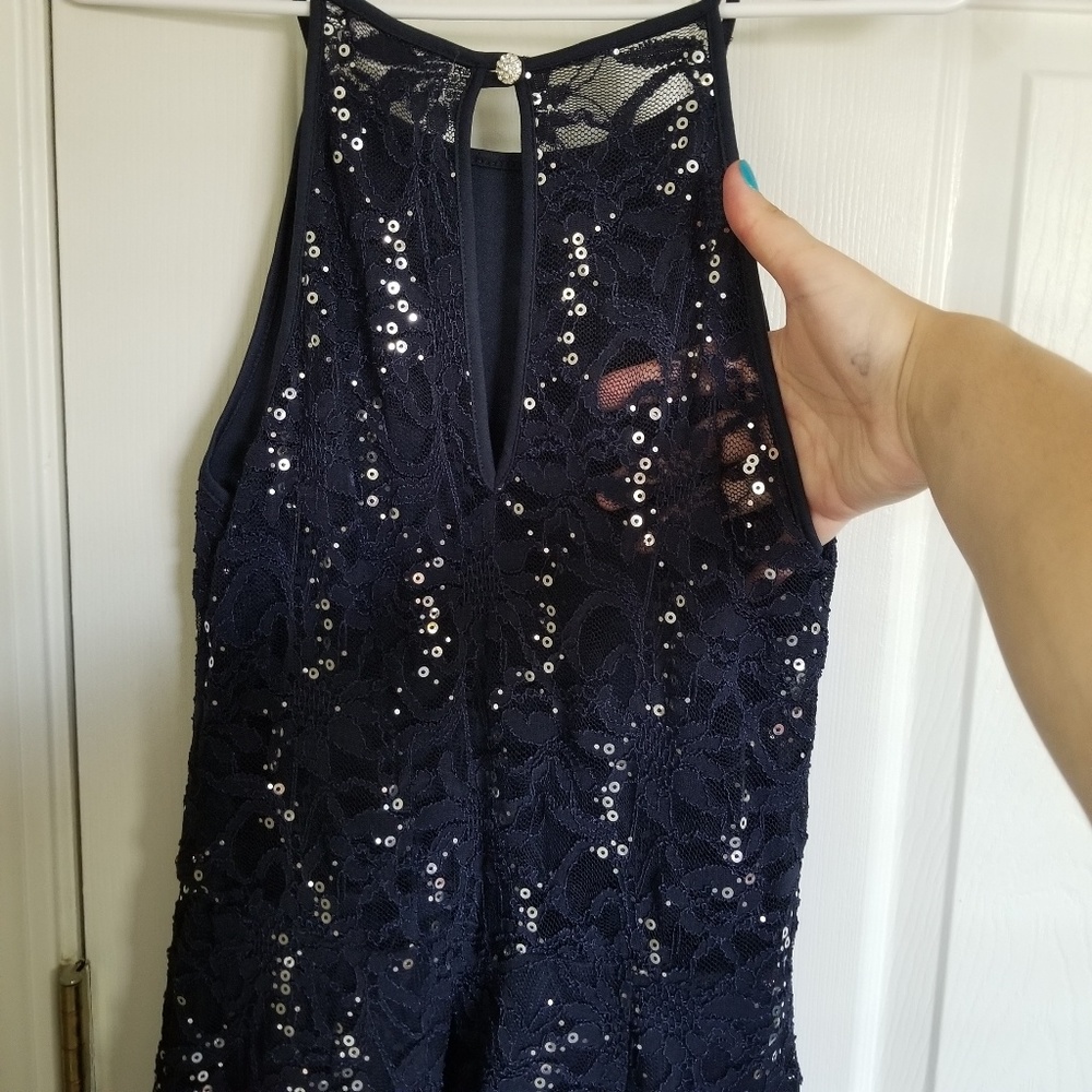 Lace sequin cocktail dress - Picture 4 of 4